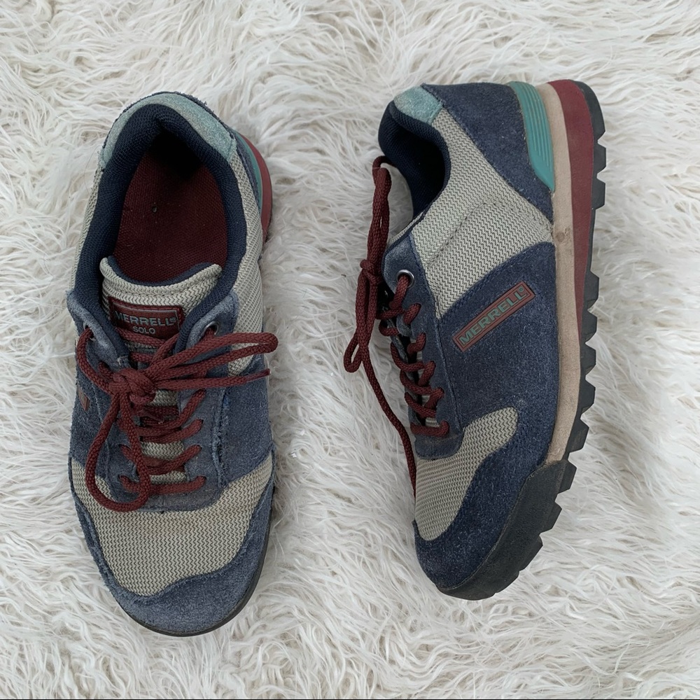 Merrell Solo Hiking Running Navy Shoe Women’s Size 7